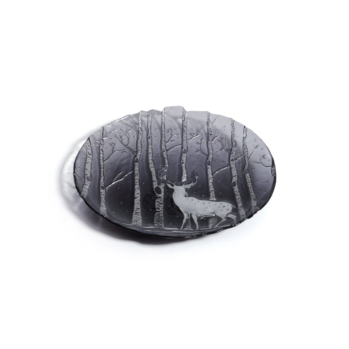 Wilderness Smoke & Pewter Serving Bowl - Small