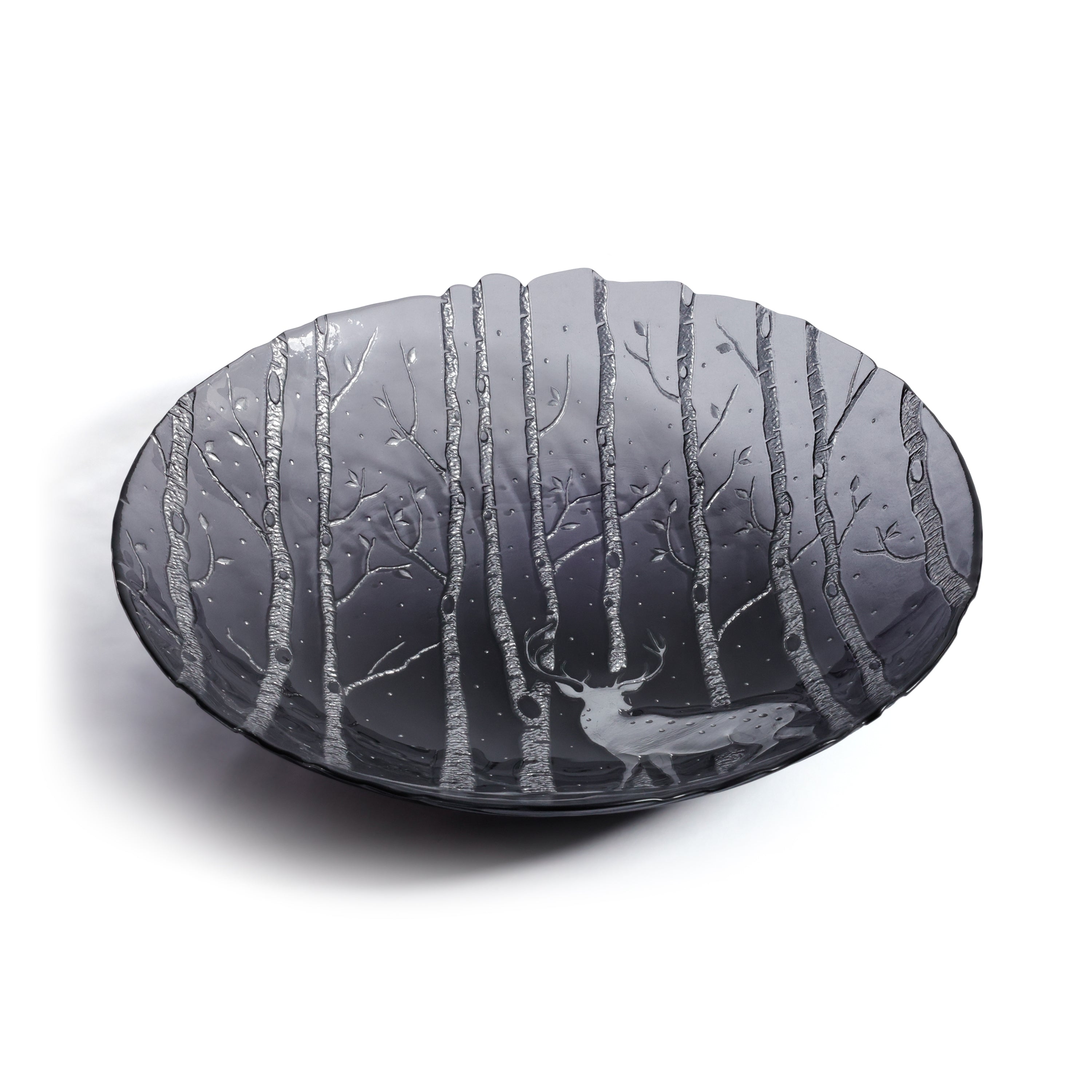 Wilderness Smoke & Pewter Serving Bowl - Large