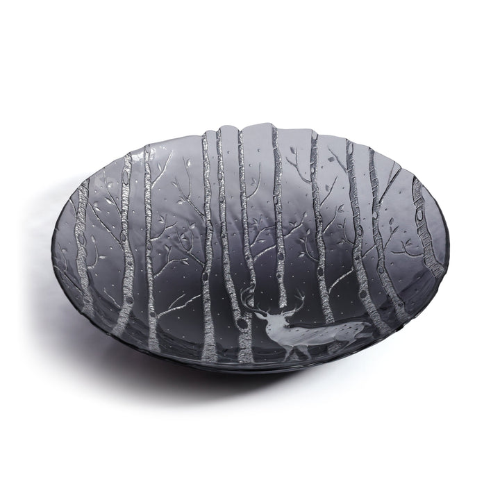 Wilderness Smoke & Pewter Serving Bowl - Large