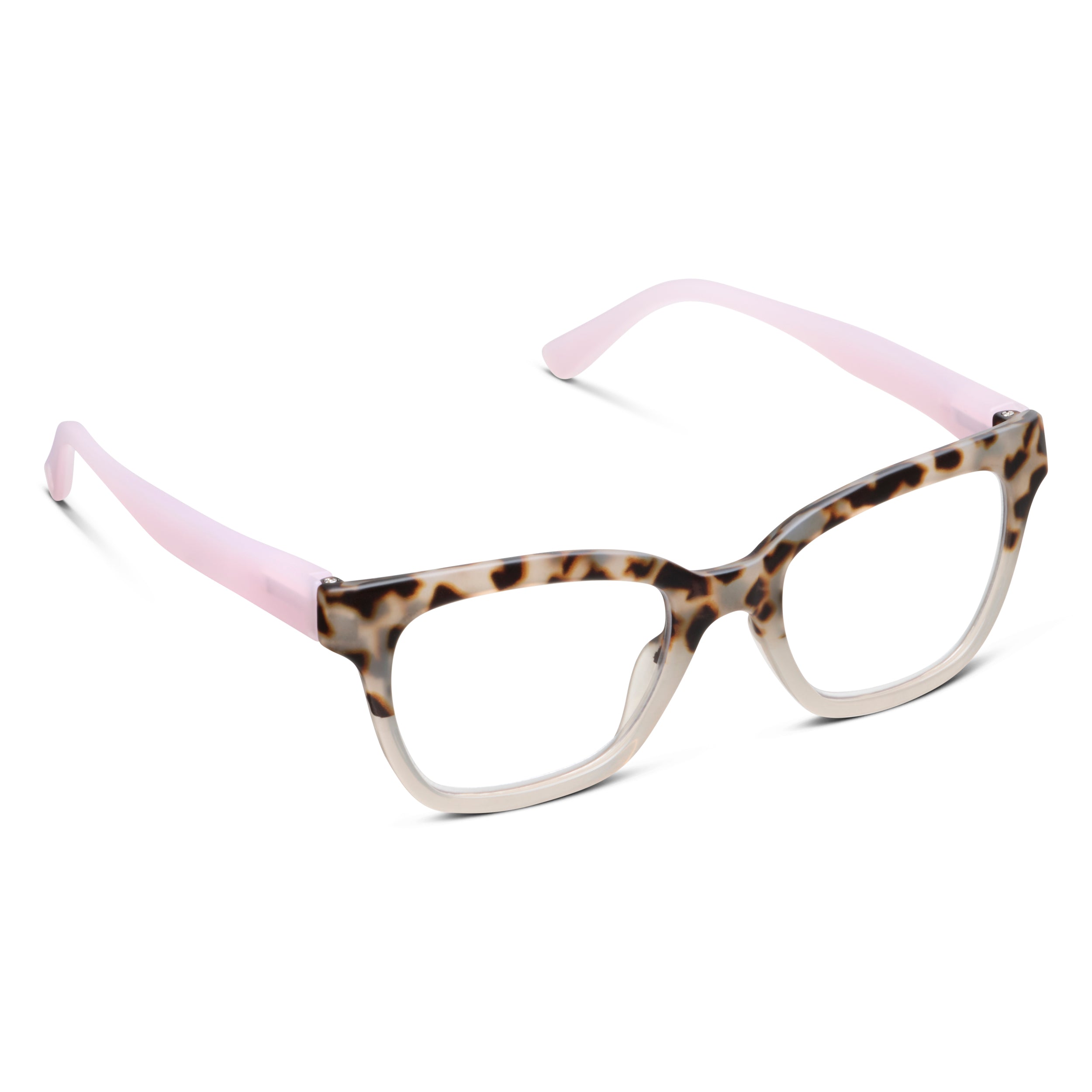 Zoey Reading Glasses - Chai Tortoise/Pink