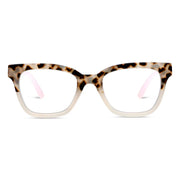 Zoey Reading Glasses - Chai Tortoise/Pink