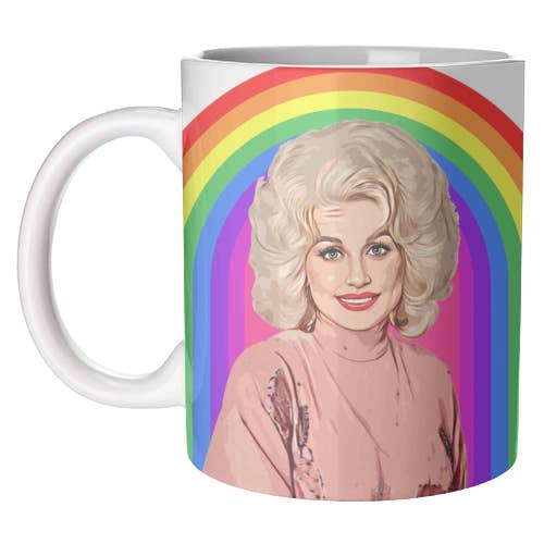 Mug: Rainbow Dolly Parton