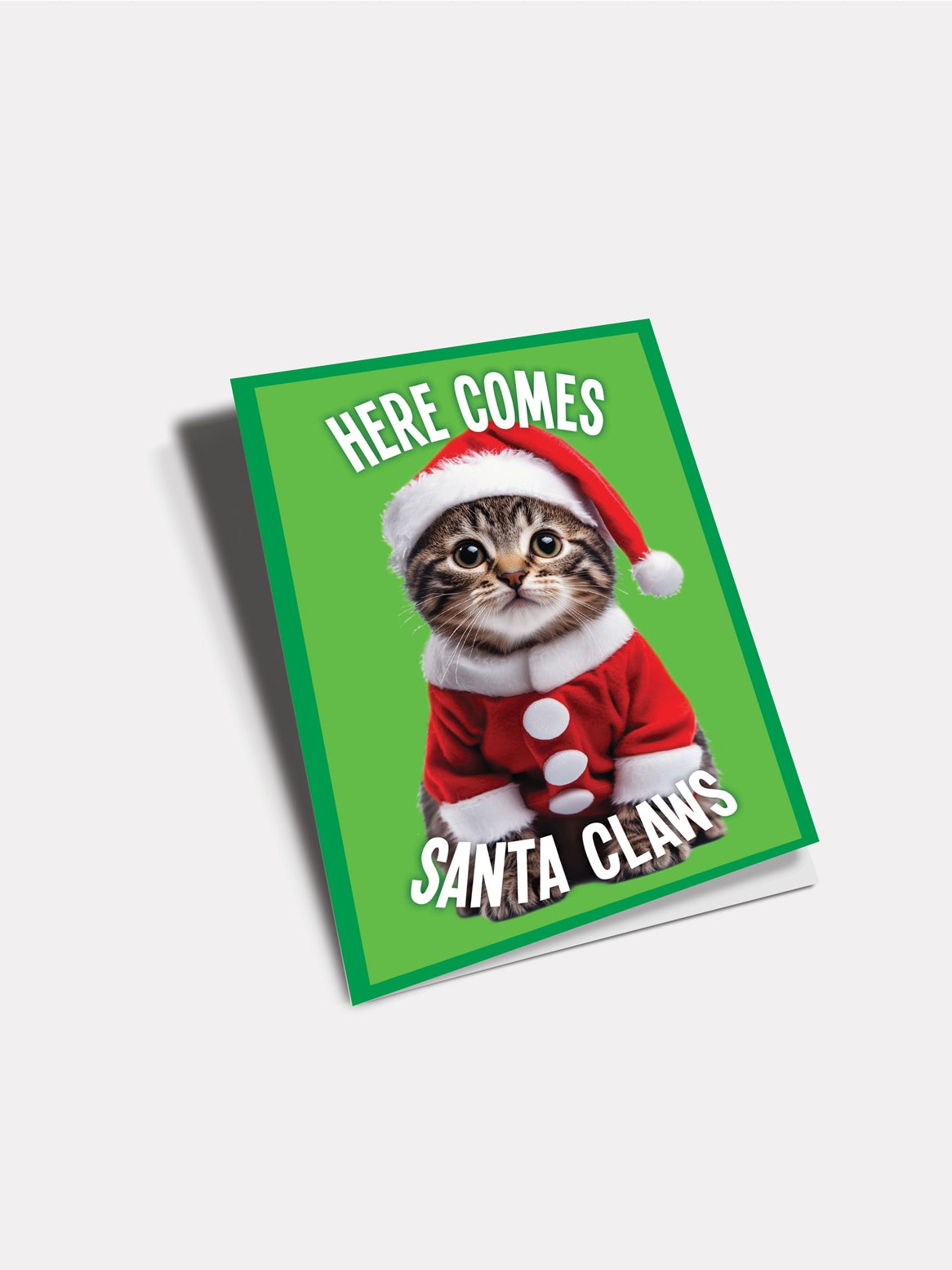Santa Claws Holiday Card - Just Fabulous Palm Springs