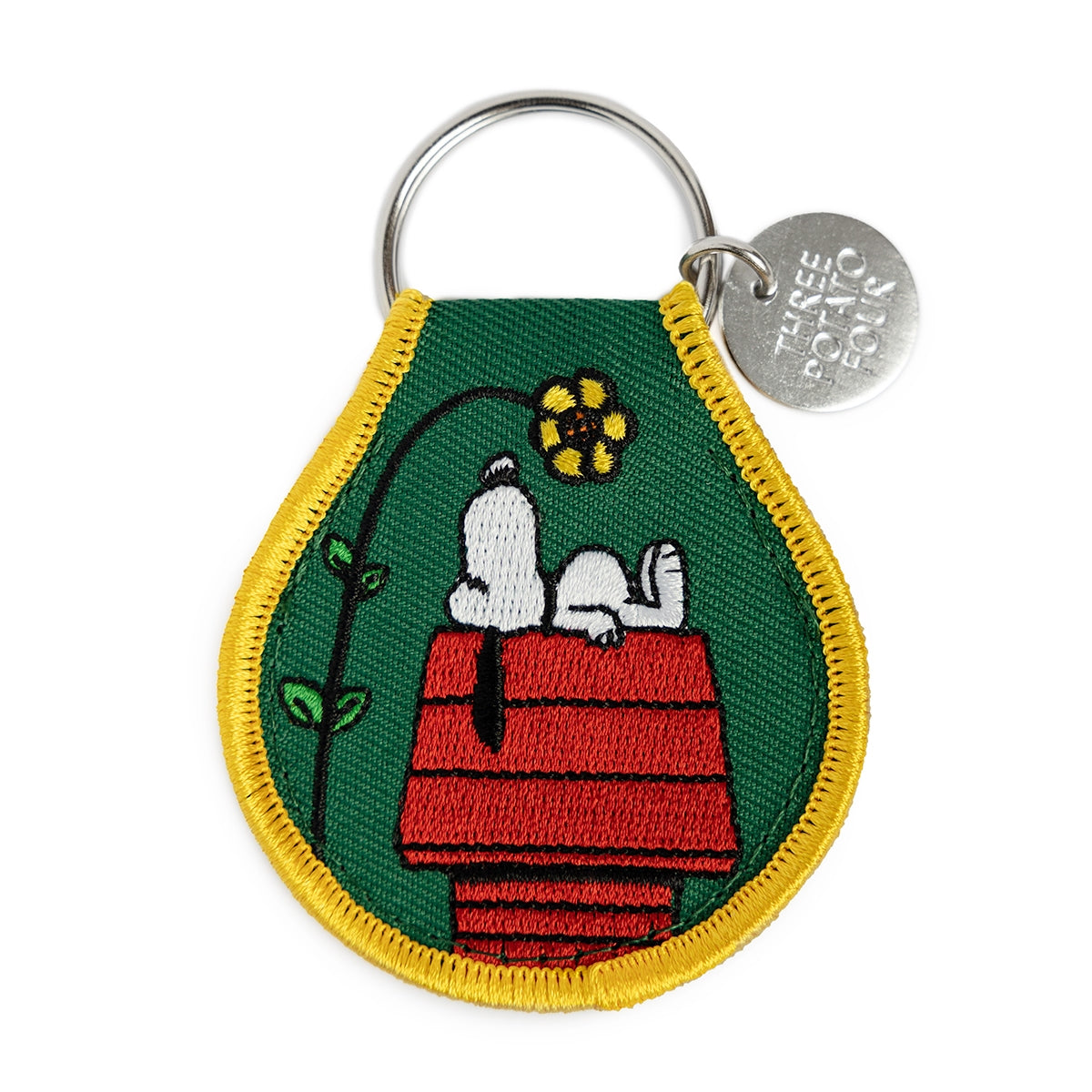 Peanuts® - Snoopy Doghouse Flower Patch Keychain - Just Fabulous Palm Springs