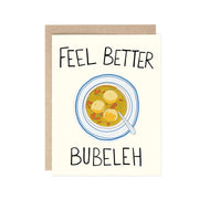 Feel Better Bubeleh Greeting Card