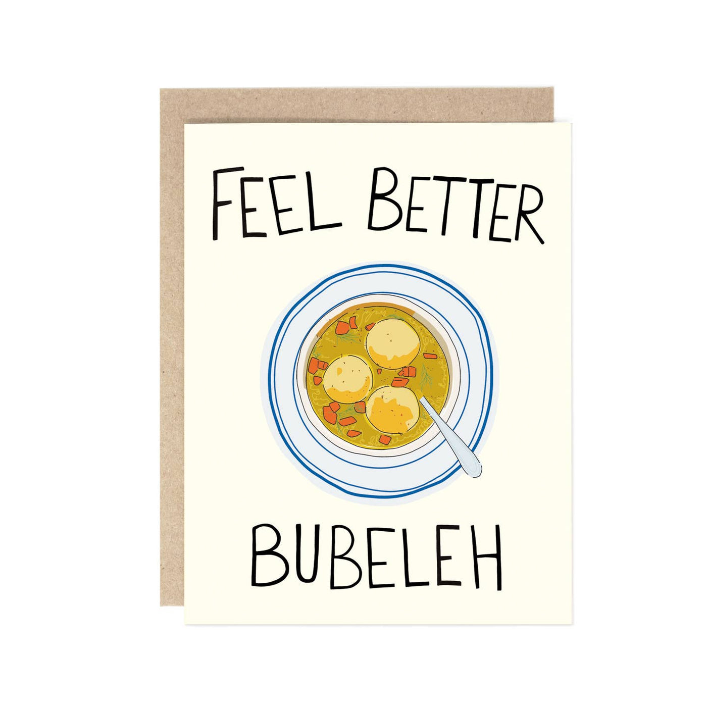 Feel Better Bubeleh Greeting Card