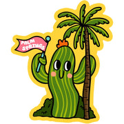 Sticker: Palm Springs Dancing Cactus - Just Fabulous Palm Springs