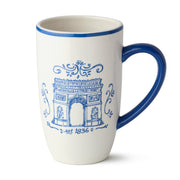 French Rooster Bistro Mug 16 oz. - Arc De Triomphe
