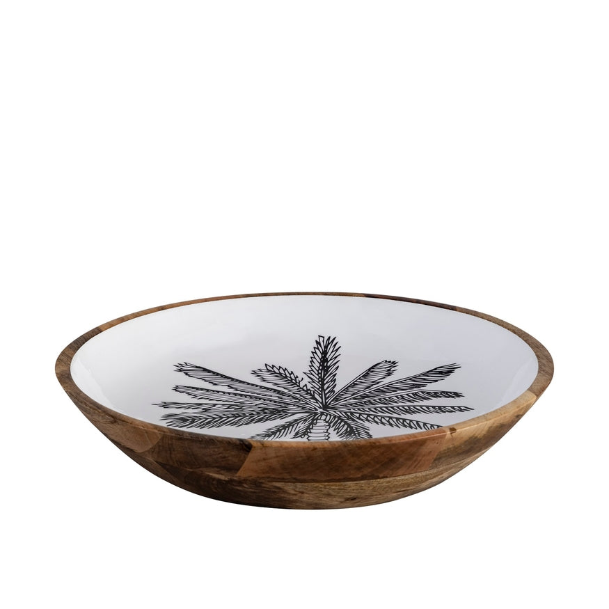 Mango Wood Large Bowl