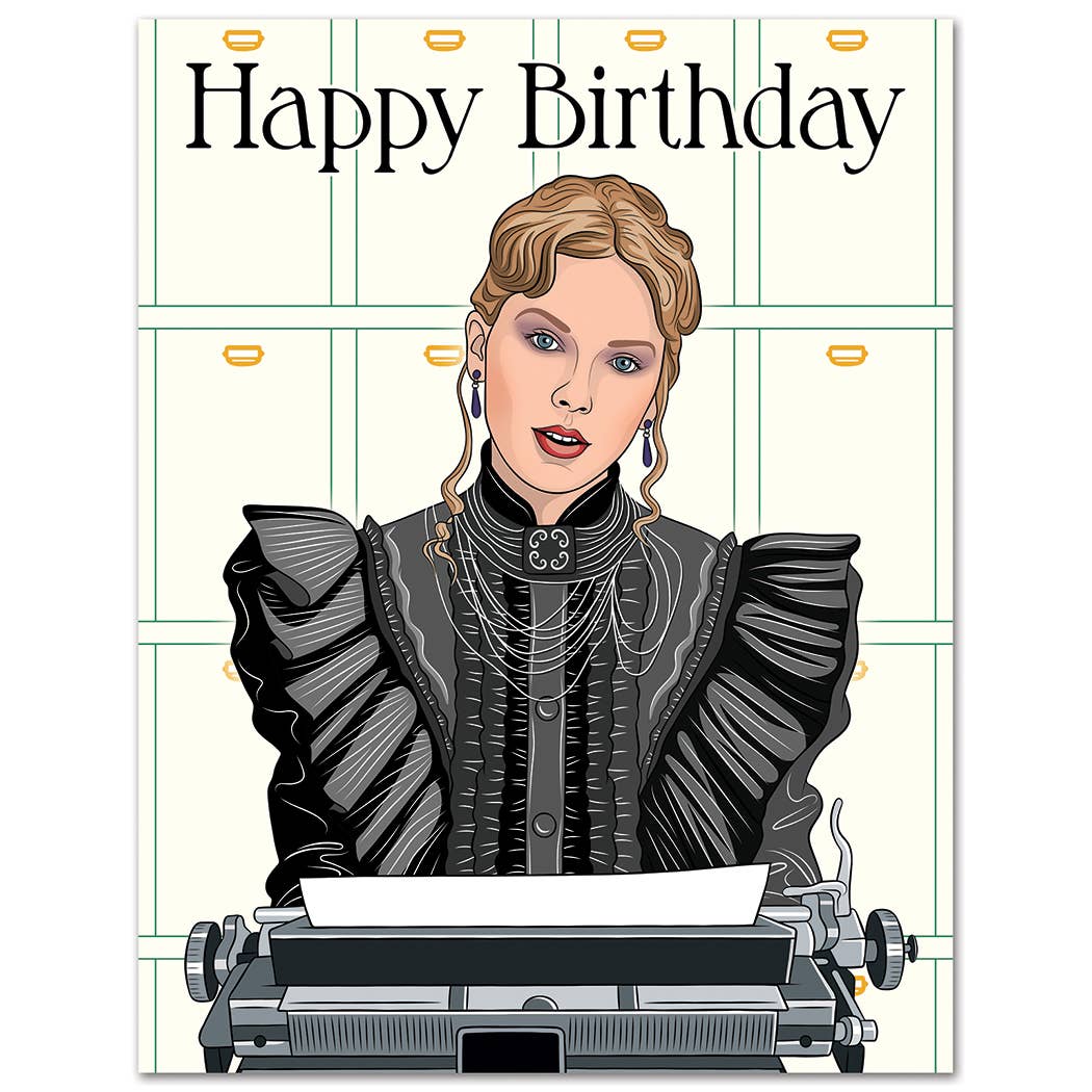 Card: Taylor Tortured Poets Birthday