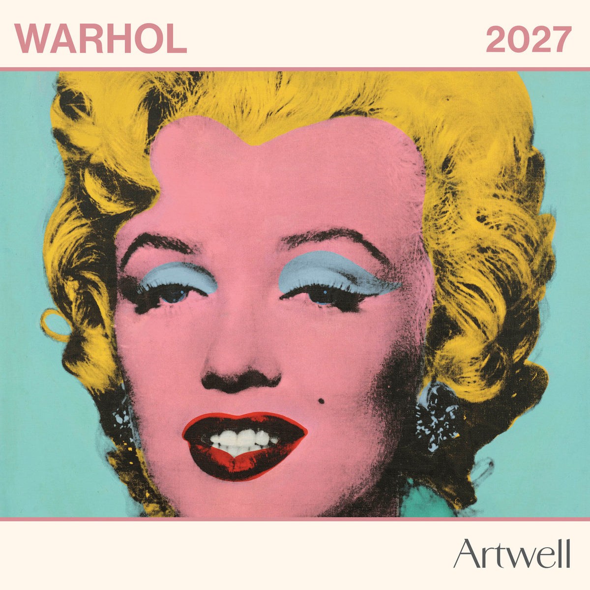 2027 Warhol 12 x 12 Calendar - Just Fabulous Palm Springs