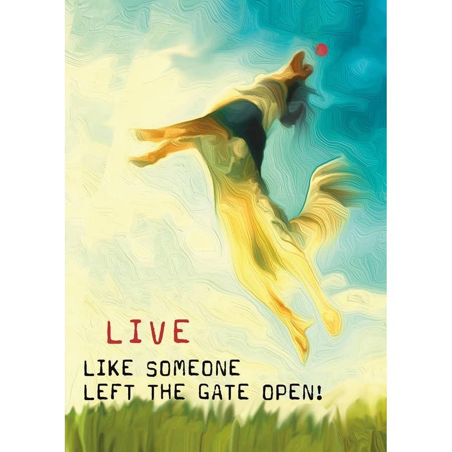 Live Like Someone Birthday Card - Just Fabulous Palm Springs