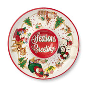 Santa's Retro Chip & Dip 13.75