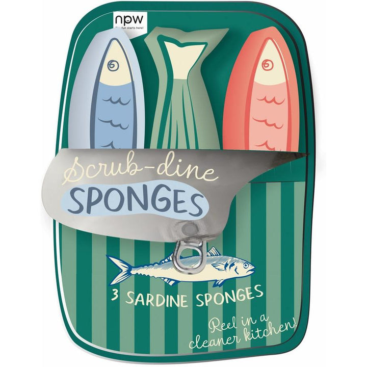 Sardine Sponges - 3 Pack