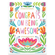 Awesome Congratulations Greeting Card - Just Fabulous Palm Springs