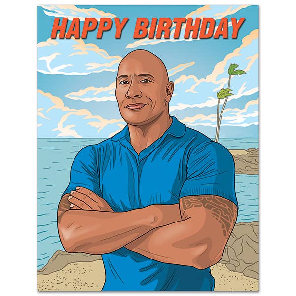 Card: Hope Your Birthday Rocks