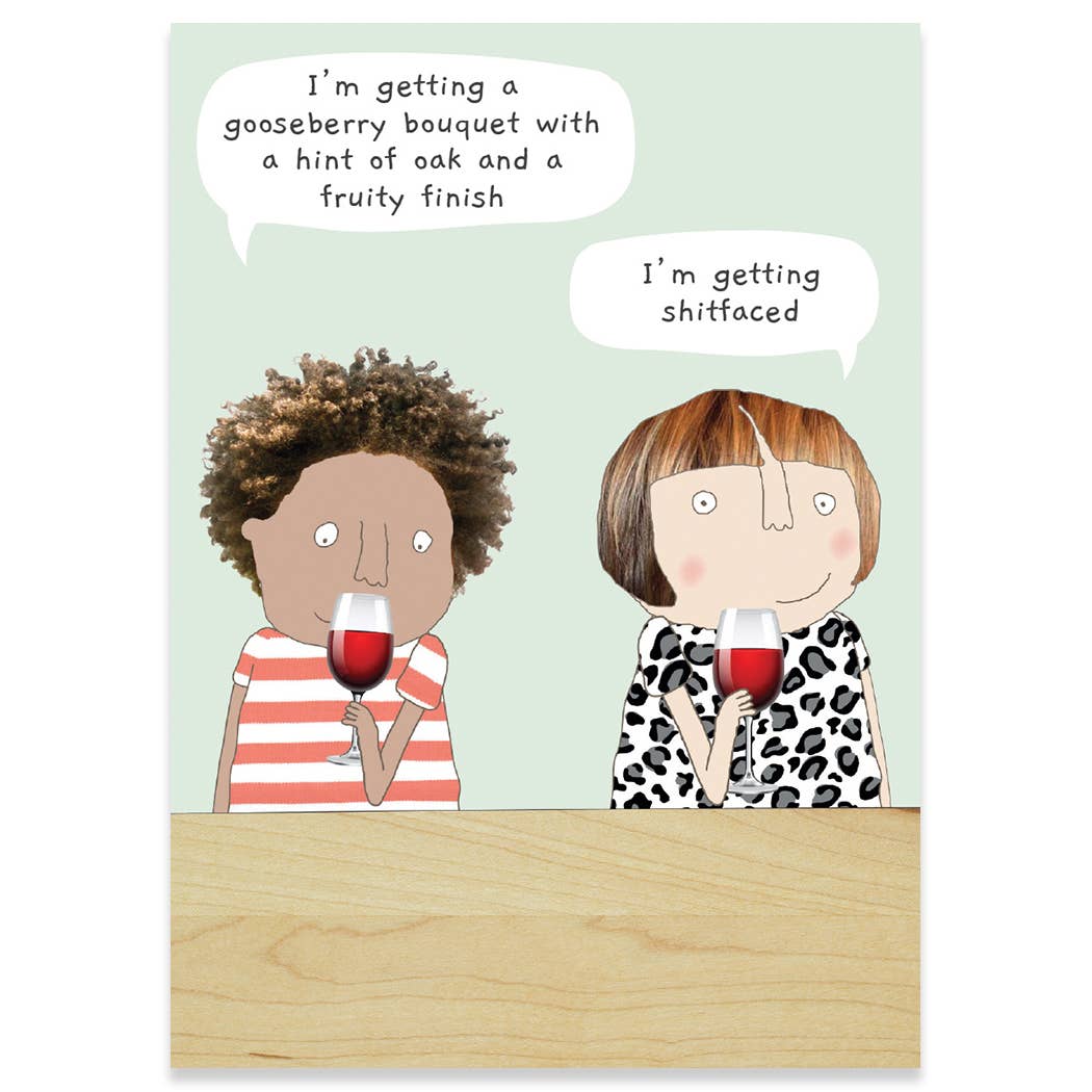 Wine Tasting Birthday Card