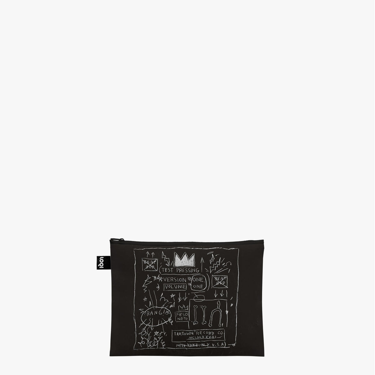 Jean-Michel Basquiat Untitled Recycled Zip Pockets