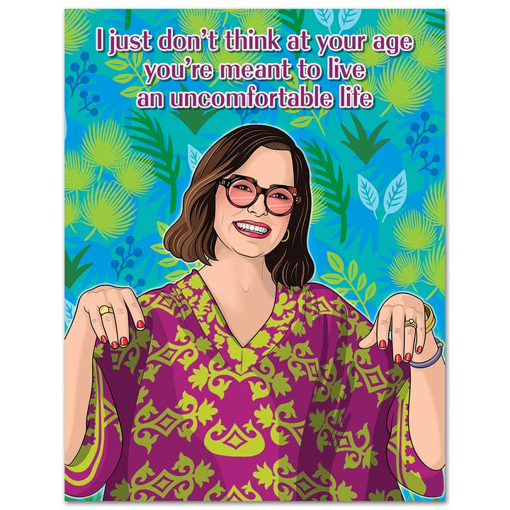 Card: White Lotus Parker Posey Live It Up Birthday