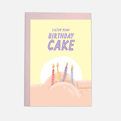 Butt Cake Birthday Card