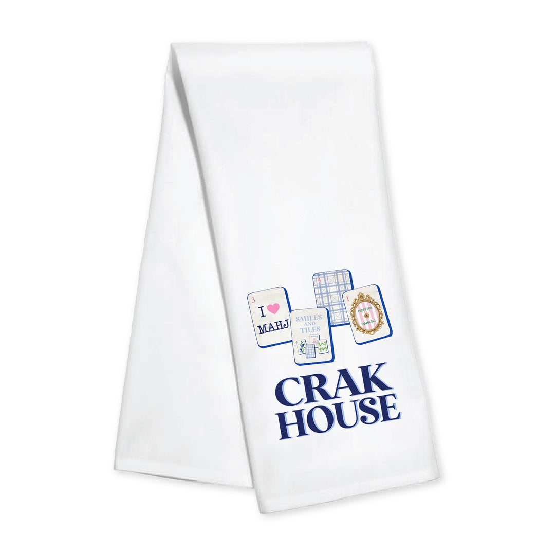 Mahjong Crak House Kitchen Towel