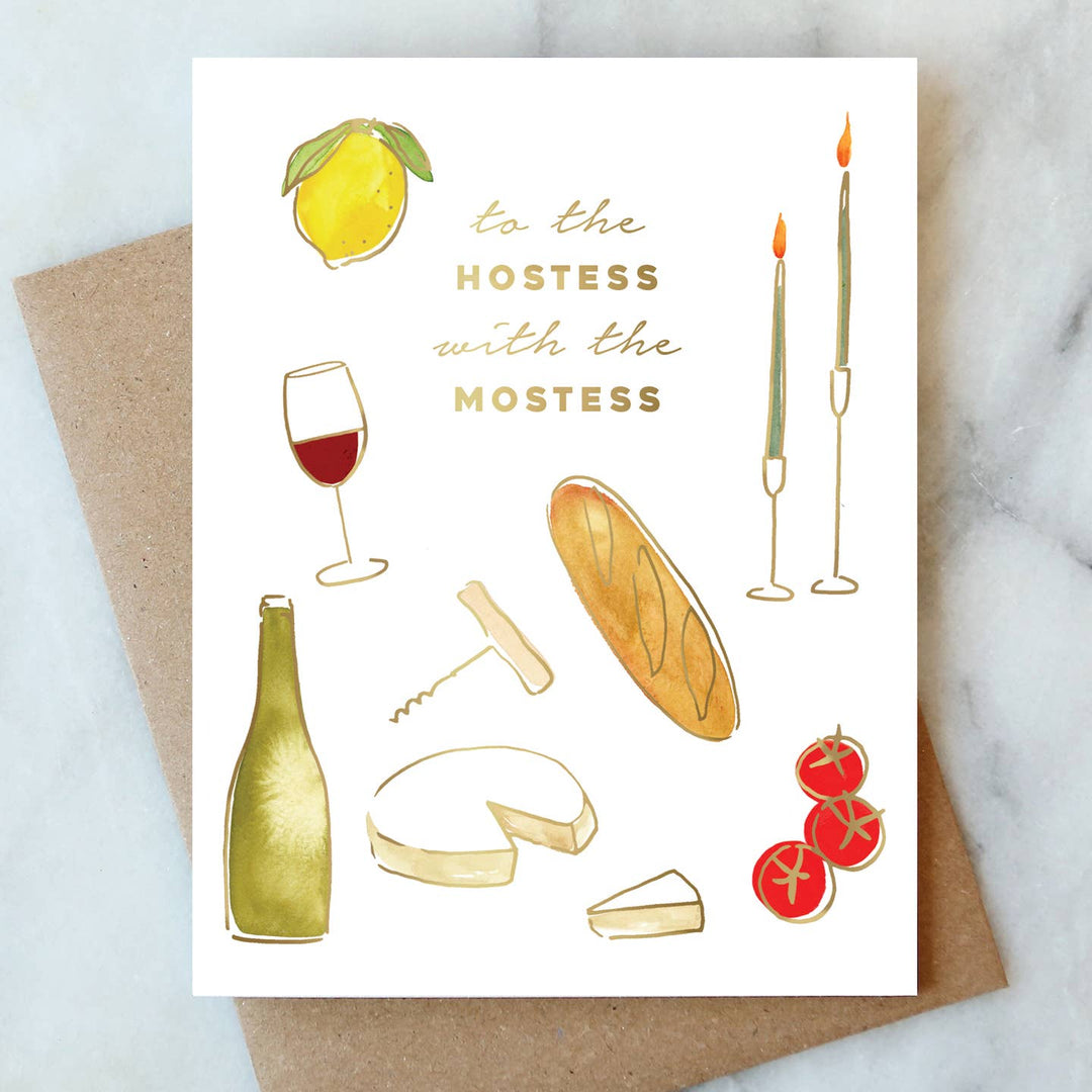Hostess Thank You Greeting Card - Just Fabulous Palm Springs