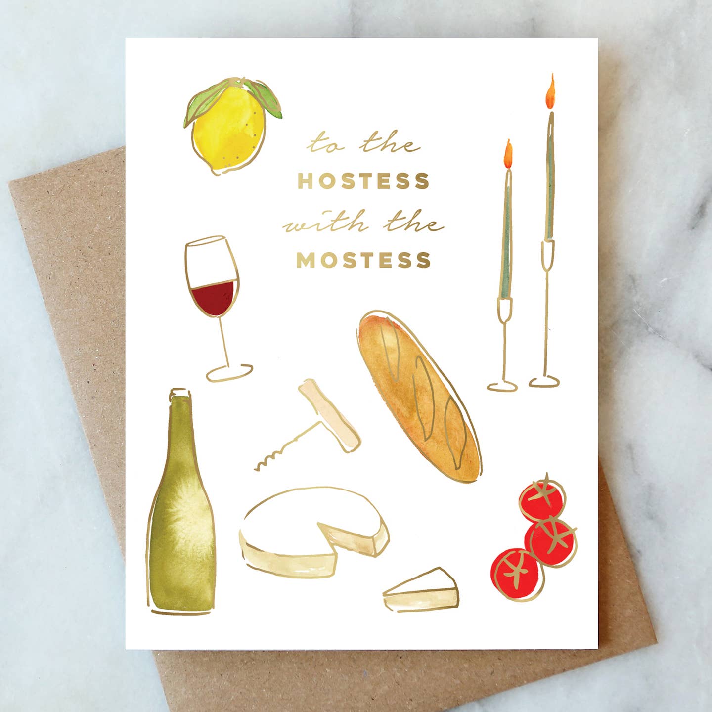 Hostess Thank You Greeting Card - Just Fabulous Palm Springs