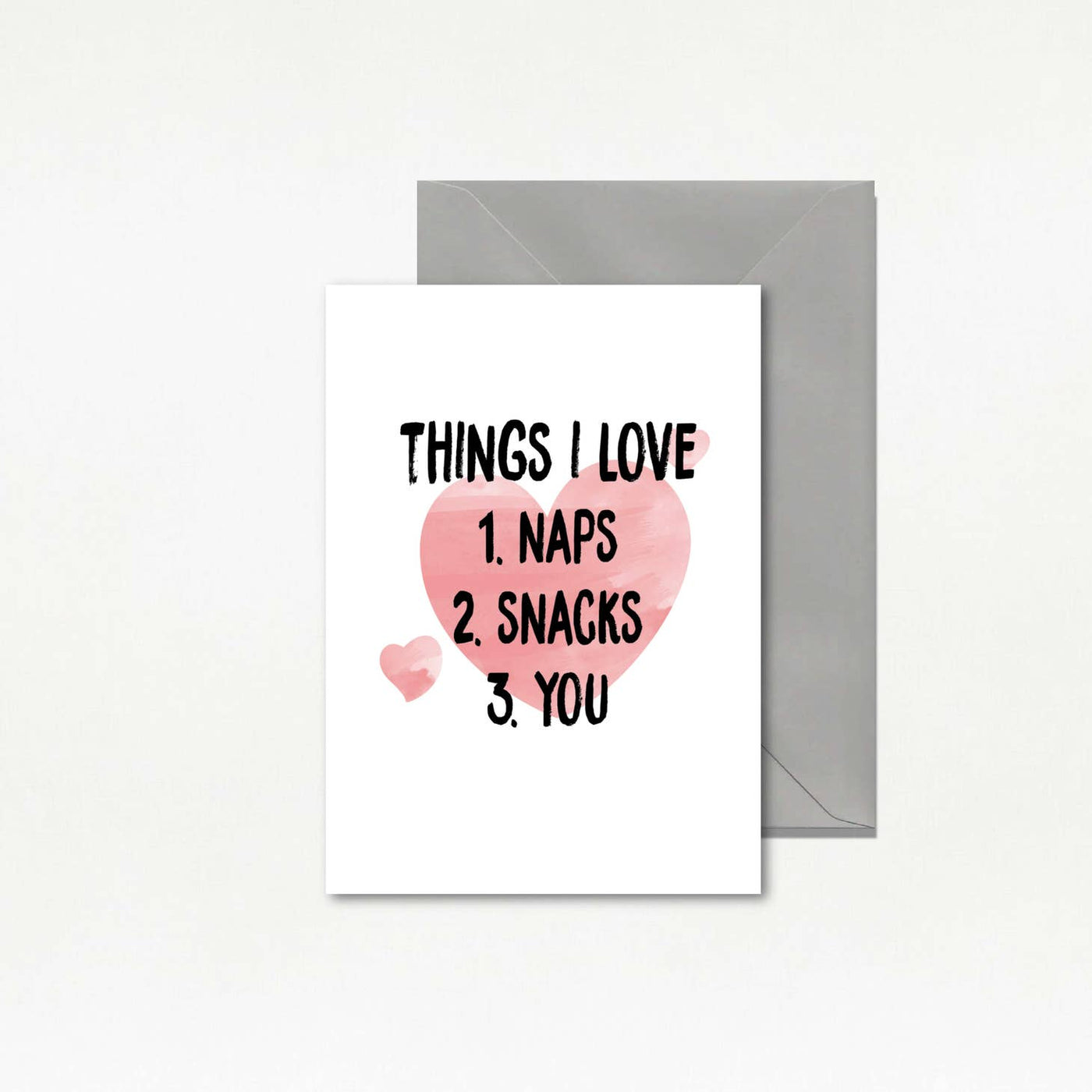 Things I Love Greeting Card