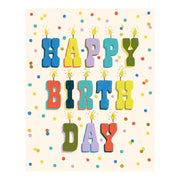 Candles Birthday Card