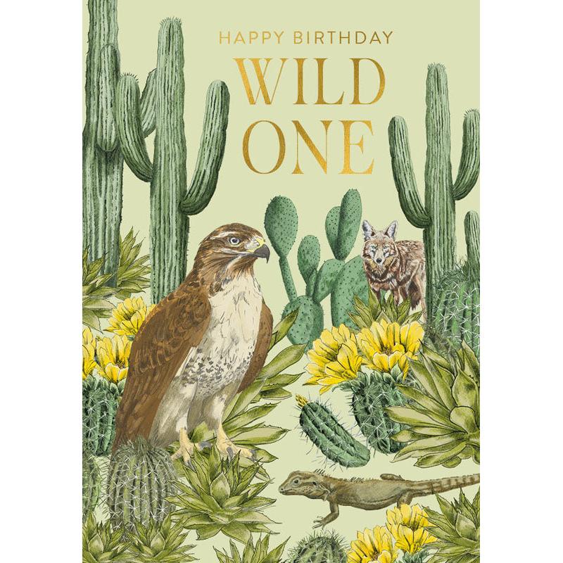 Wild One Southwest Birthday Card