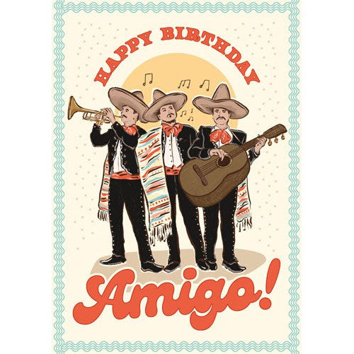 Happy Birthday Amigo Birthday Card