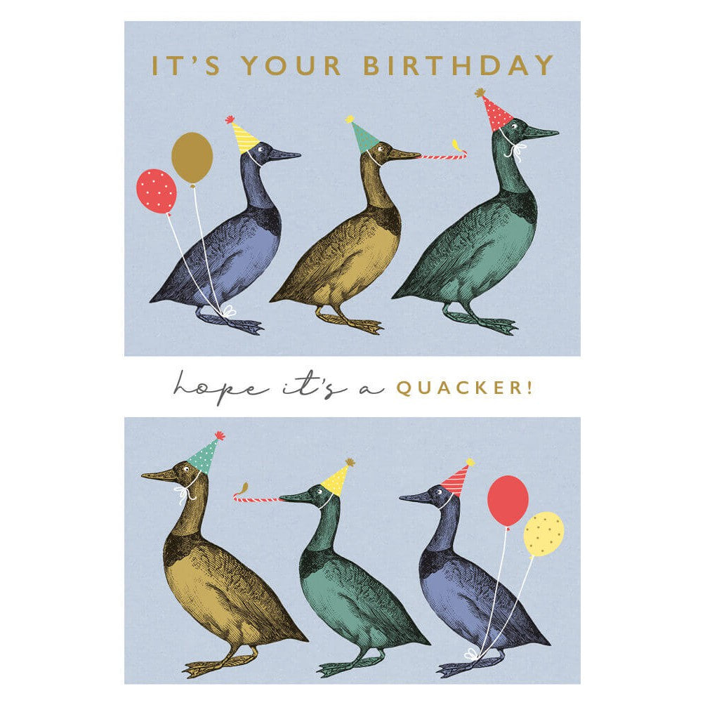 Duck Birthday Card