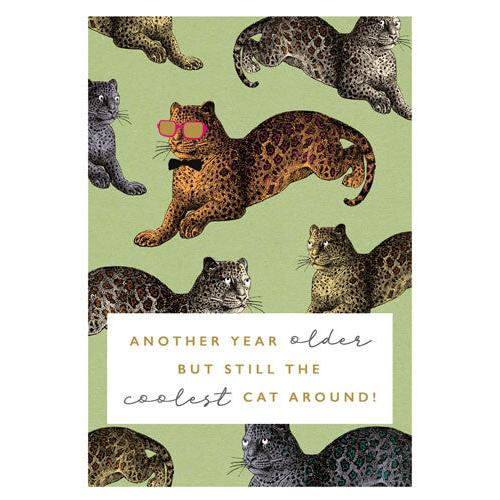 Coolest Cat Birthday Card