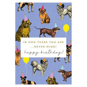 Dog Years Birthday Card