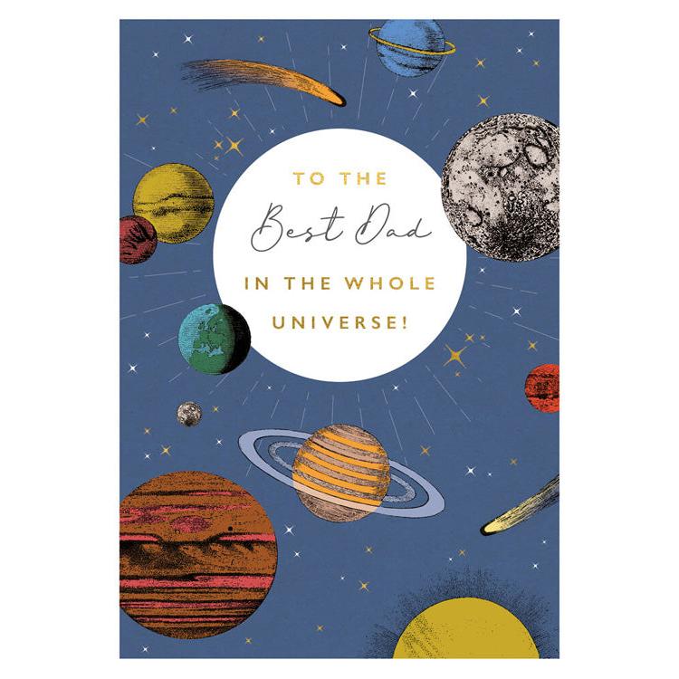 Universe Father's Day Card