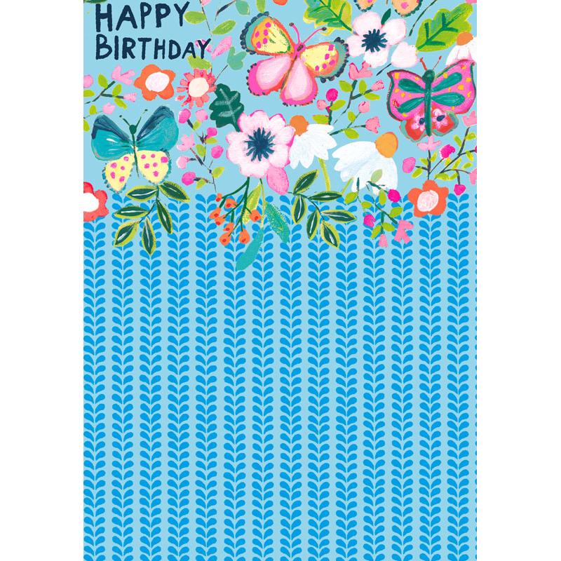 Birthday Butterfly Card