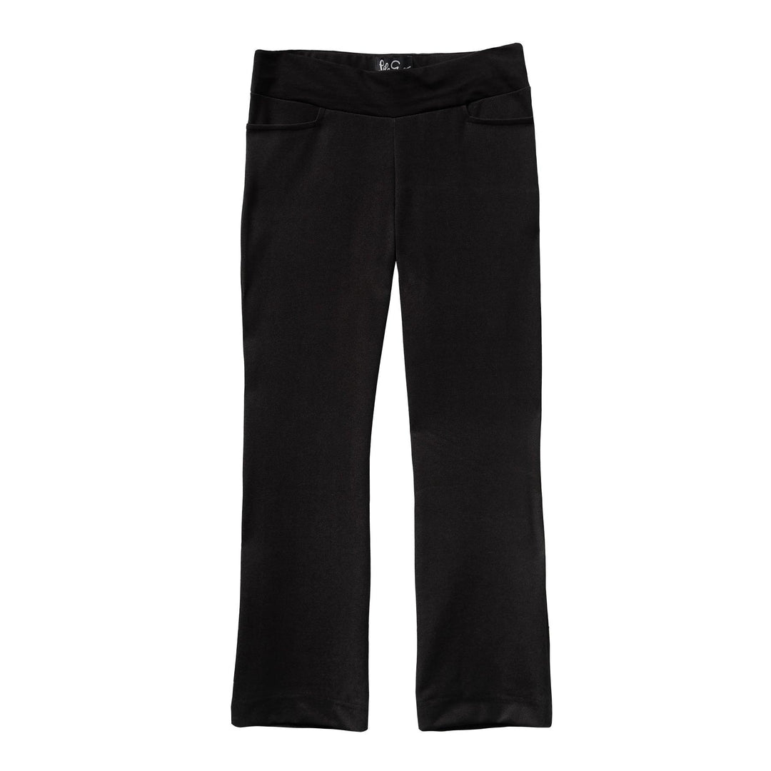 Audrey Pant Black Solid Knit