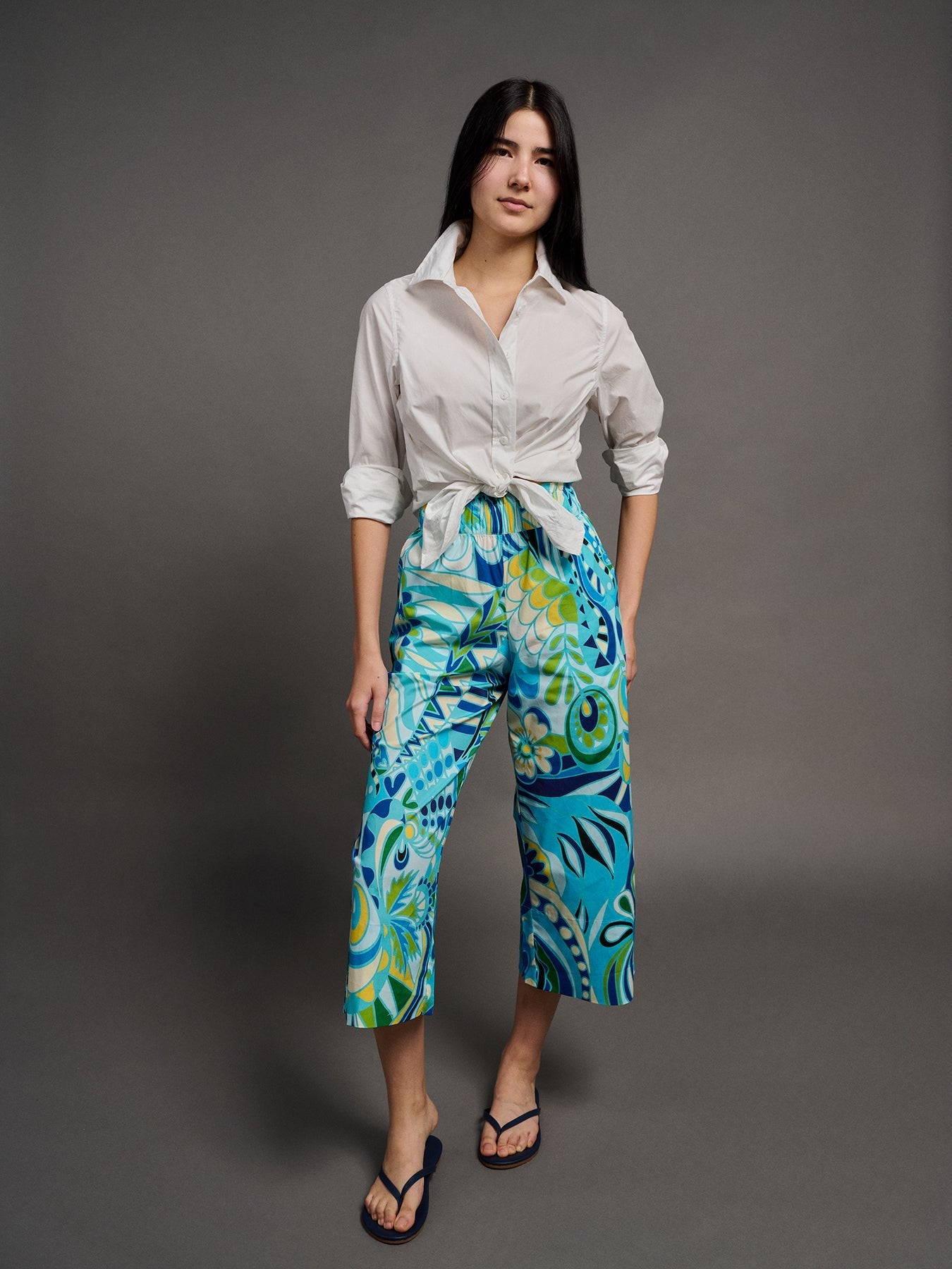 Avery Pant Shakalaka Blue