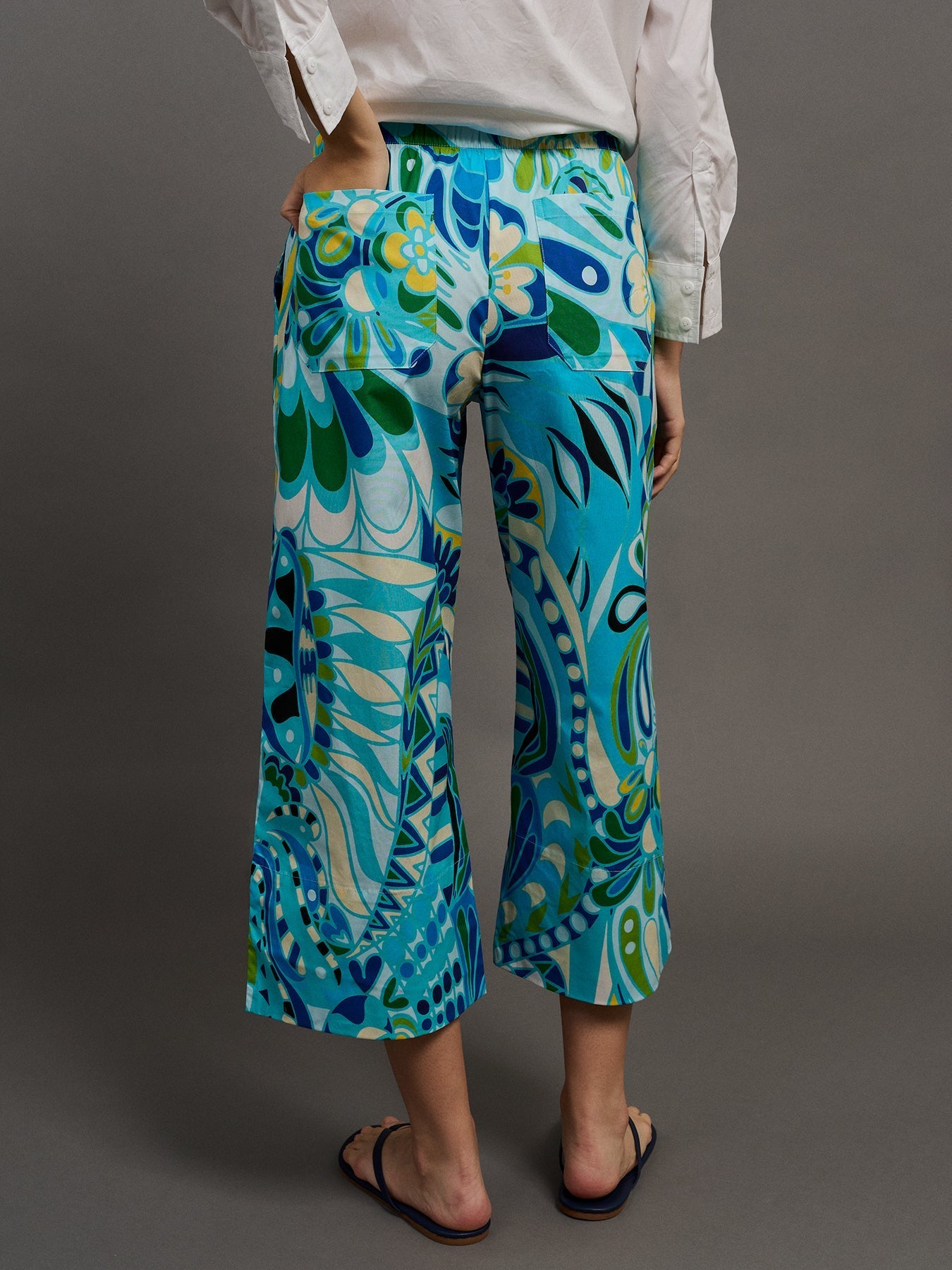 Avery Pant Shakalaka Blue