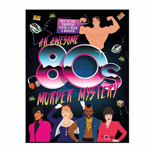 An 80's Murder Mystery Game