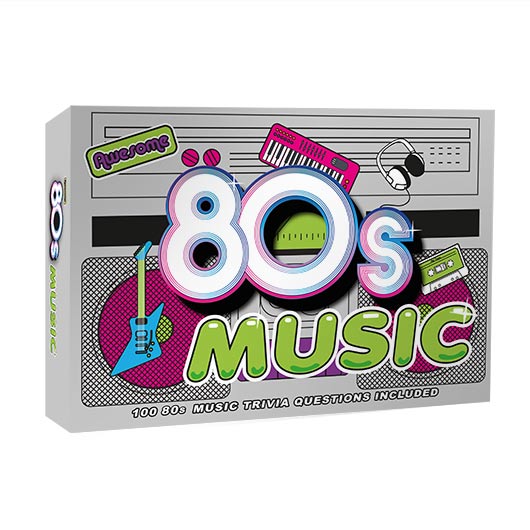 Awesome 80's Music Trivia Cards