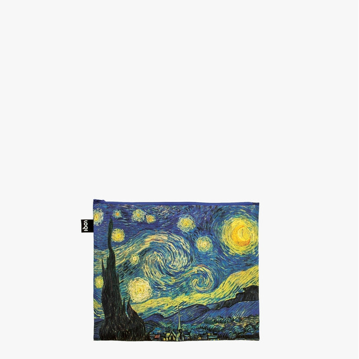 Vincent Van Gogh Recycled Zip Pockets