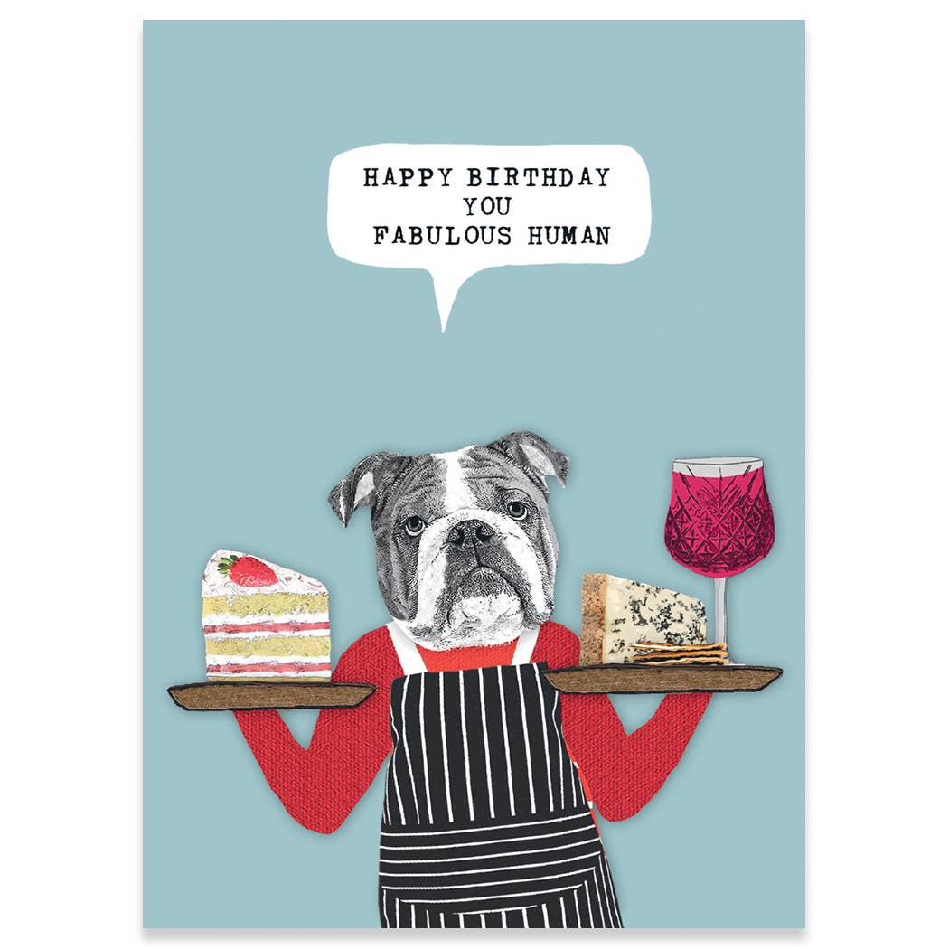 Fabulous Human Birthday Card - Just Fabulous Palm Springs