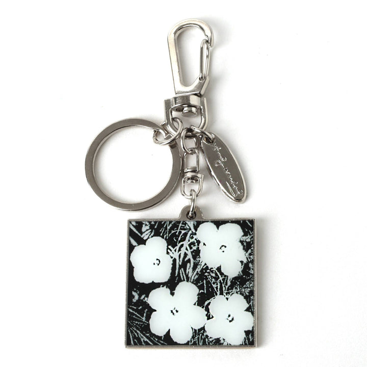 Andy Warhol Flowers Keychain