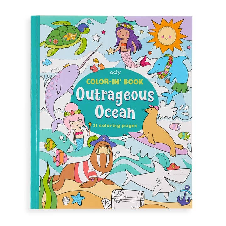 Outrageous Ocean Coloring Book