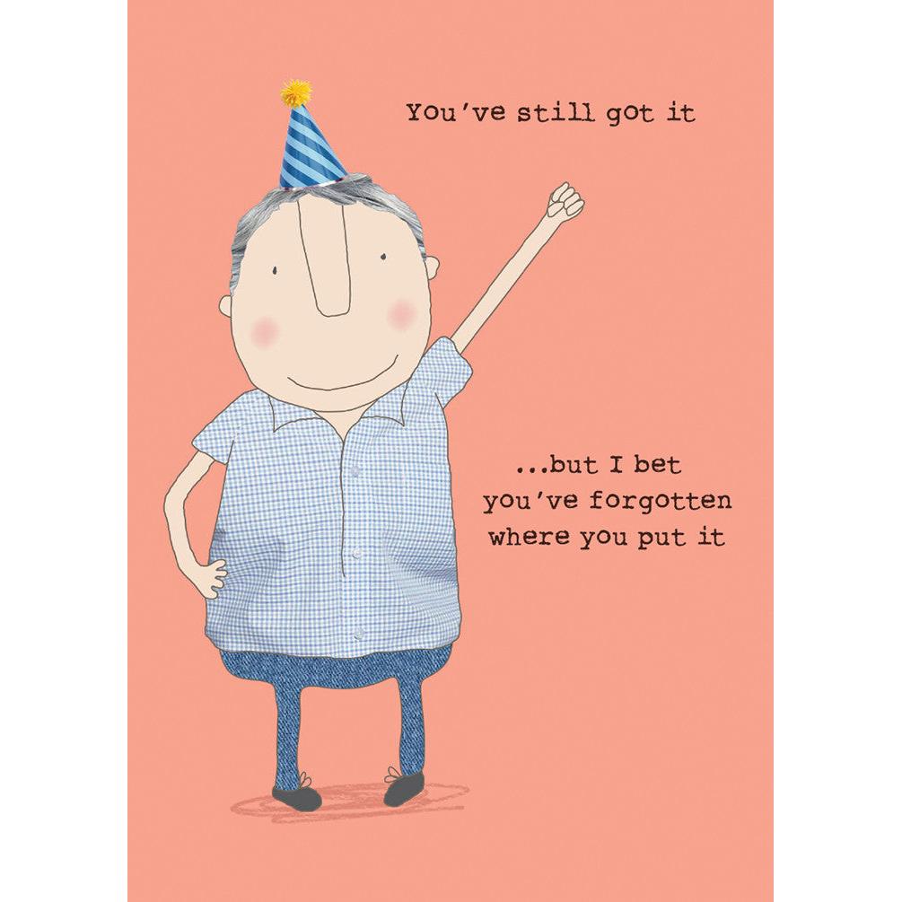 Forgotten Birthday Card