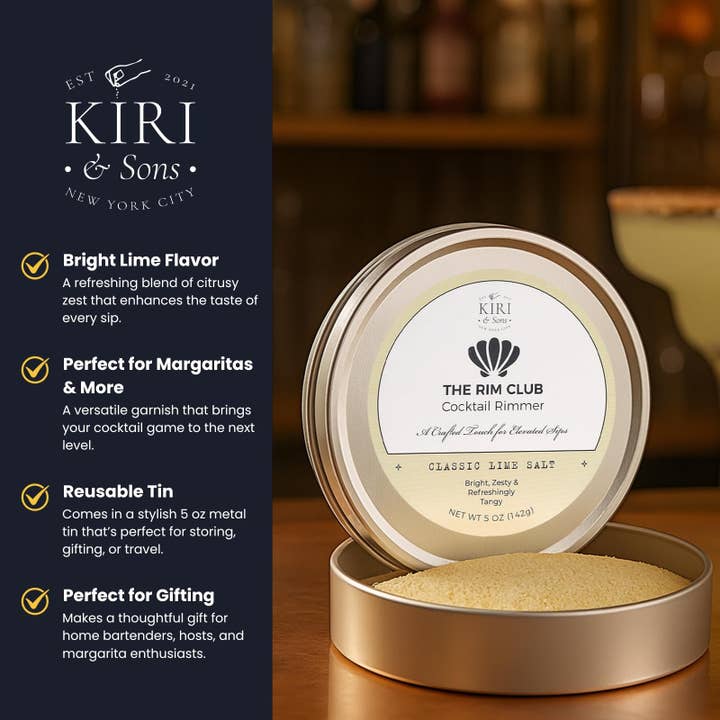 Classic Lime Cocktail Rimmer Salt