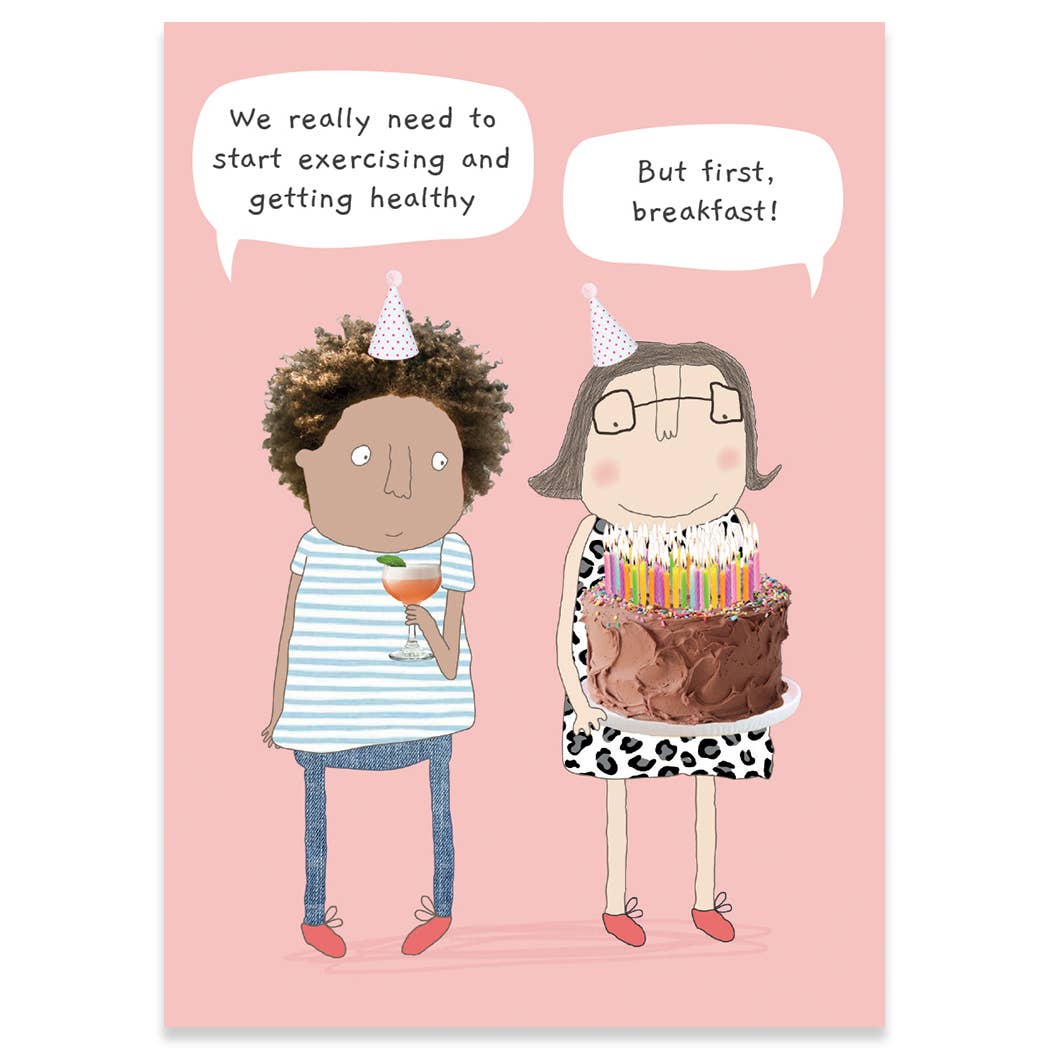But First Birthday Card
