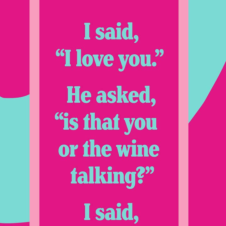 Wine Talking Dish Towel