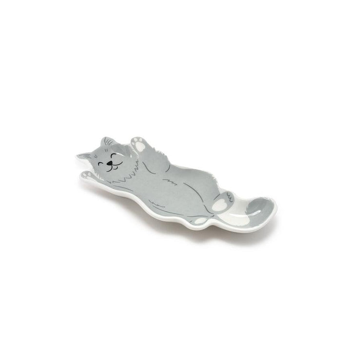 Sleeping Kitty Kat Trinket Tray